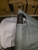 UPPAbaby VISTA V2 Bassinet Groen - Comfortabele reiswieg voor pasgeborenen, geventileerde matras 3