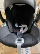 Cybex Cloud T i-Size Sepia Black - Veilig autostoeltje voor pasgeborenen, ligvlakfunctie + zomerhoes 5