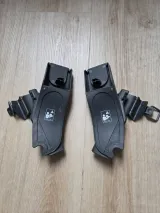 UPPAbaby VISTA autostoel-adapters onderaan met clip - compatibel reissysteem, gebruikt ~1 jaar 3