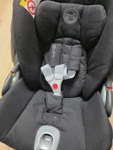 Cybex Cloud T i-Size Sepia Black - Veilig autostoeltje voor pasgeborenen, ligvlakfunctie + zomerhoes 3